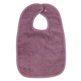 Uni mauve Riesen-Latz mit Druckknopf Gr 30x45 cm