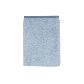 Uni stahlblau Waschhandschuh Gre 15x21 cm