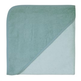 Uni mint-eisblau Kapuzen-Bt. Gre 100x100 cm
