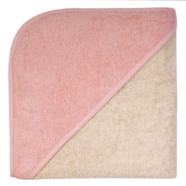 Uni greige-erika Kapuzen-Badetuch 140x140 cm