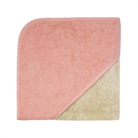 Uni greige-erika Kapuzen-Bt. Gre 80x80 cm