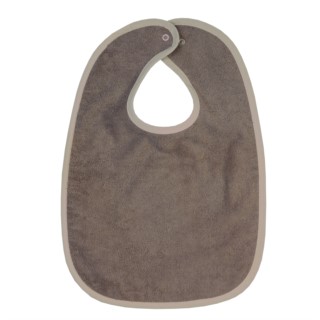 Uni hellbraun Riesen-Latz mit Druckknopf