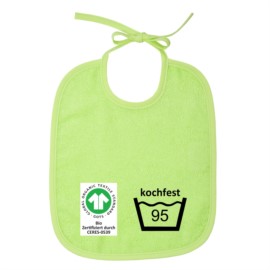 GOTS kochfest grn Bindelatz Gre 25x30 cm