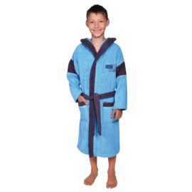 Kn. Bademantel Post Card trkis Gre 116