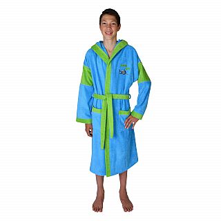 Kn. Bademantel Hai ozean Gr��e 128-164