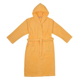 Da/He. Bademantel Kapuze apricot Gre XS-XL