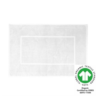 Badteppich M 50x70 cm reinweiss 101