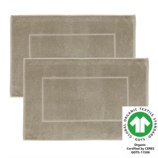 Badteppich M 50x70 cm 2er Pack esche 409