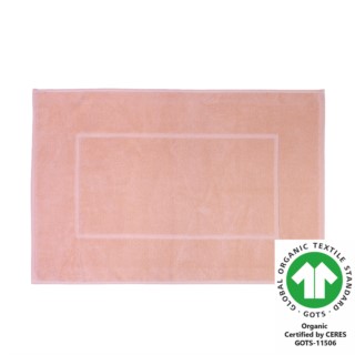 Badteppich M 50x70 cm silver pink 744