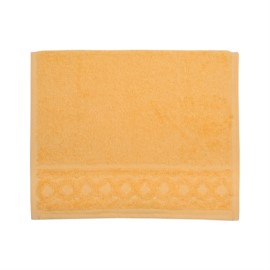 Jacquard R apricot Gstetuch 30x50 cm