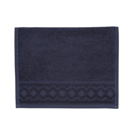 Jacquard R anthrazit Gstetuch 30x50 cm