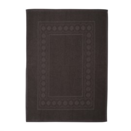 Jacquard R coffee Duschvorleger 50/70 cm