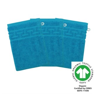 Waschhandschuh 17x22 cm 3er Pack hawai