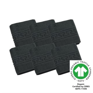 Handtuch 50x100 cm 6er Pack graphit
