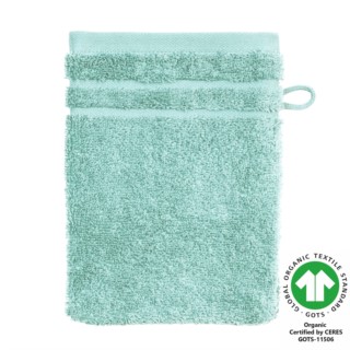 Waschhandschuh 17x22 cm eisblau 332