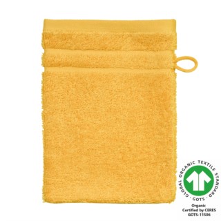 Waschhandschuh 17x22 cm safran 509