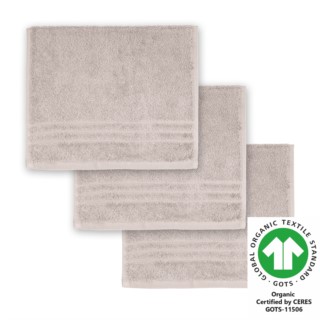 G�stetuch 30x50 cm 3er Pack greige 212