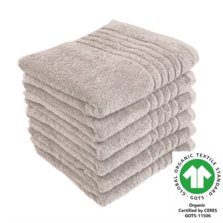 Handtuch 50x100 cm 6er Pack greige 212