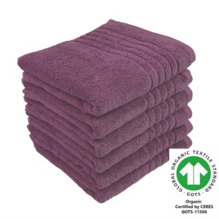 Handtuch 50x100 cm 6er Pack light mauve 363