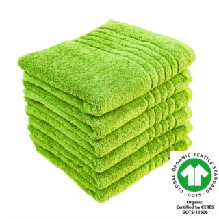 Handtuch 50x100 cm 6er Pack kiwi 616