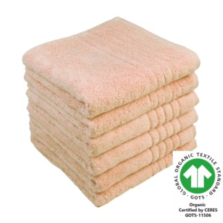 Handtuch 50x100 cm 6er Pack lachsrosa 748