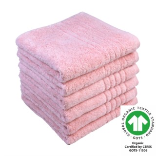 Handtuch 50x100 cm 6er Pack rosa 751