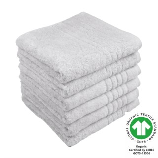 Handtuch 50x100 cm 6er Pack chrom 803