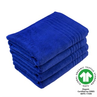 Duschtuch 70x140 cm 4er Pack k�nigsblau 320