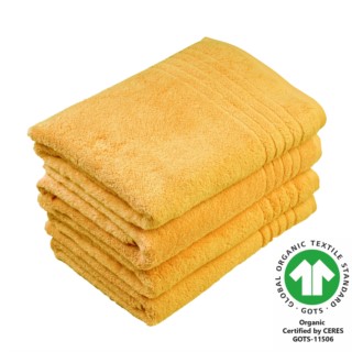 Duschtuch 70x140 cm 4er Pack safran 509