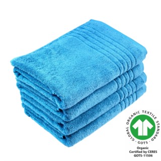 Duschtuch 70x140 cm 4er Pack ozean 660